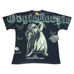 NWT Civil Regime X Nightmare Before Christmas Oogie Boogie Medium OVERSIZED T